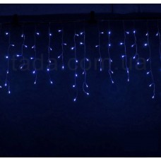Гирлянда Бахрома 120 LED 5 мм на ПП Синяя