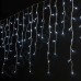 Гирлянда Бахрома (сосулька-штора) 120 LED 5 мм на ЧП Белая