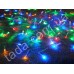 Гирлянда Бахрома (сосулька-штора) 120 LED 5 мм на ЧП Разноцветная