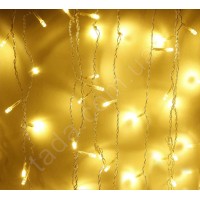 Гирлянда Бахрома 120 LED 5 мм на ПП Тепло-Белая