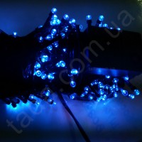 Гирлянда 500 LED 5 мм на ЧП  Синяя