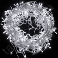 Гирлянда 100 LED 5 мм на ПП Белая