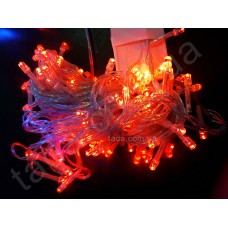Гирлянда 100 LED 5 мм на ПП Красная