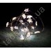 Гирлянда Звездочка 20LED на Батарейках Тепло-белая на проволоке
