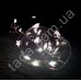 Гирлянда Звездочка 20LED на Батарейках Тепло-белая на проволоке