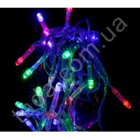 Гирлянда RGB 40LED на Батарейках Разноцветная на ПП