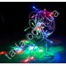 Гирлянда RGB 40LED на Батарейках Разноцветная на прозрачном проводе