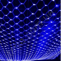 Гирлянда Сетка 200 LED 5 мм 2м/2м на ЧП Синяя