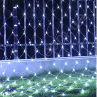 Гирлянда Сетка 120 LED 5 мм 1,5м/1,5м на ПП Белая