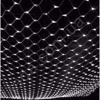 Гирлянда Сетка 120 LED 5 мм 1,5м/1,5м на ПП Белая