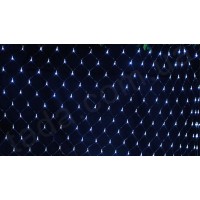 Гирлянда Сетка 120 LED 5 мм 1,5м/1,5м на ПП Белая