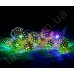 Гирлянда 20 LED металлические шарики Разноцветные на ПП