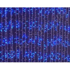 Гирлянда Водопад 240 LED 5 мм 2м/2м Синяя