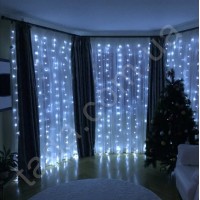 Гирлянда Водопад 240 LED 5 мм 2м/2м Белая