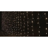 Гирлянда Водопад 320 LED 5 мм 3м/2м Тепло-Белая